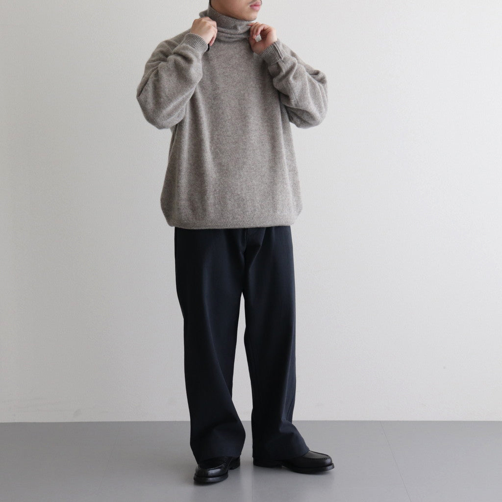 All-yak turtleneck #Lt.Bege [2023-N05]