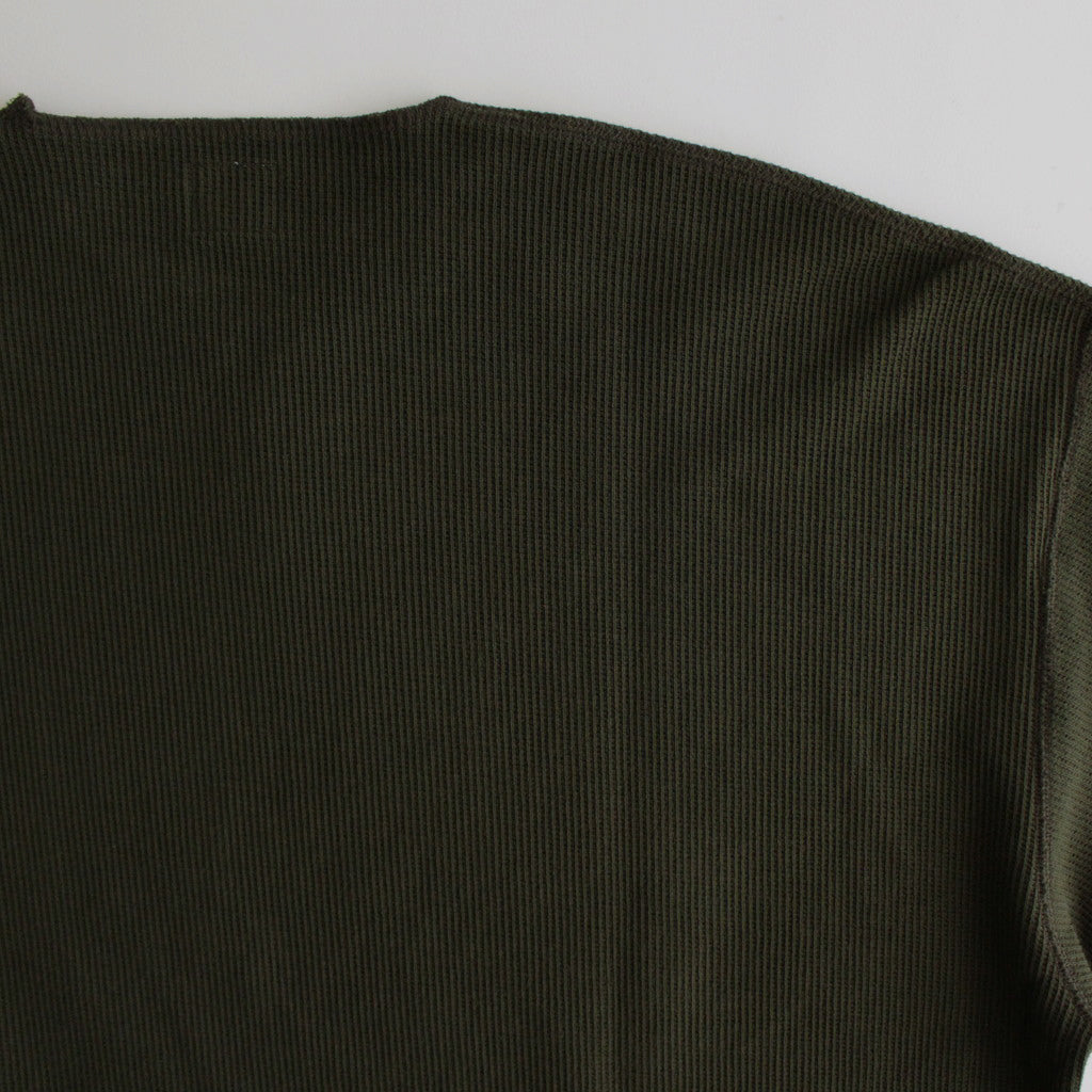 Rough&Smooth Thermal Over-neck #Olive [bROOTS24S19]
