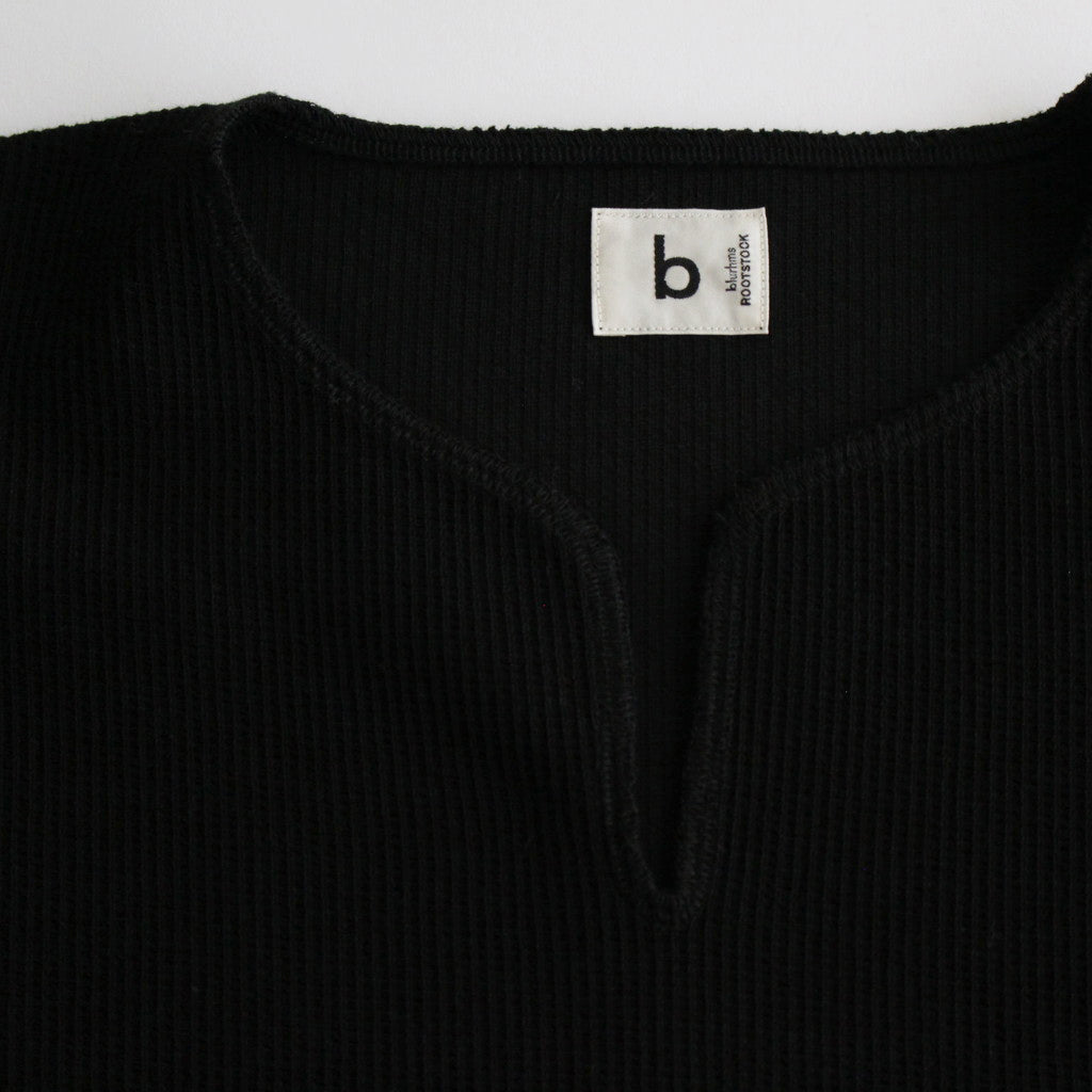 Rough&Smooth Thermal Over-neck #Black [bROOTS24S19]