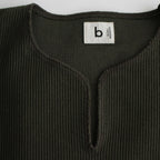 Rough&Smooth Thermal Over-neck #Olive [bROOTS24S19]