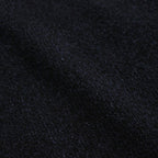 Co/Si V-neck Knit #Black×Navy [2024-N15]