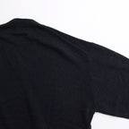 Co/Si V-neck Knit #Black×Navy [2024-N15]