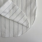 Short-sleeve Shirt #White×BK-Stripe [bROOTS24S5]