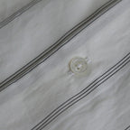 Short-sleeve Shirt #White×BK-Stripe [bROOTS24S5]