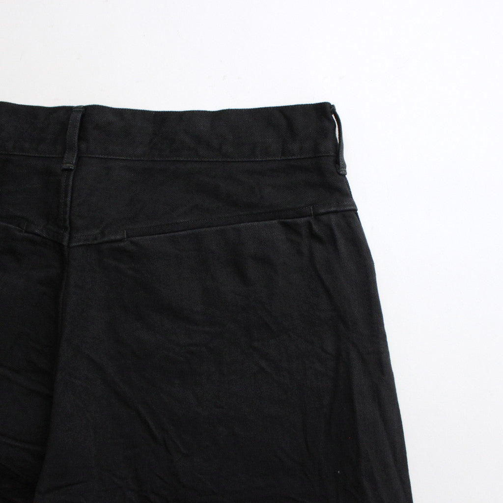 12.9oz Denim Slacks #SulfurBlack×Grey [BHS24S012]