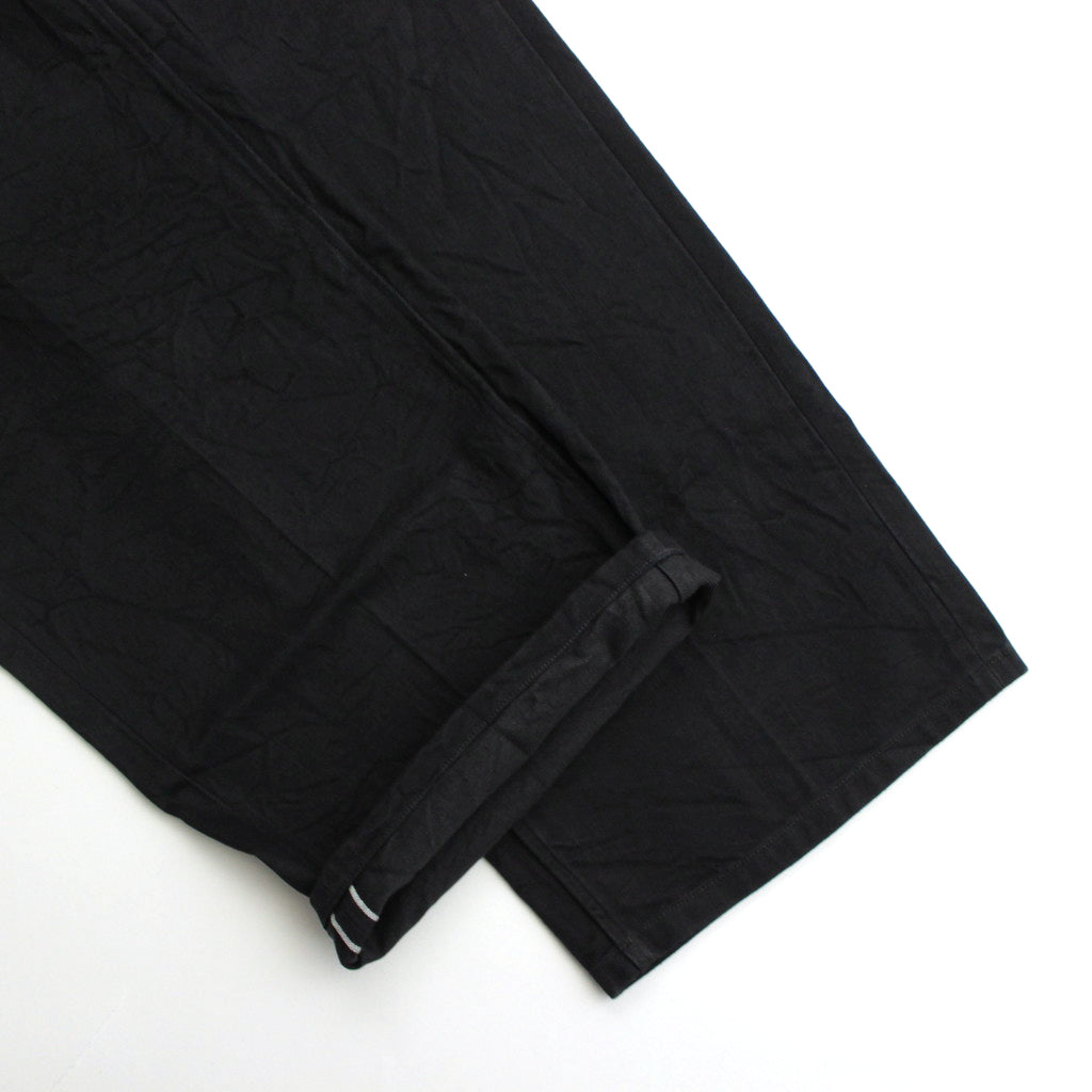 12.9oz Denim Slacks #SulfurBlack×Grey [BHS24S012]