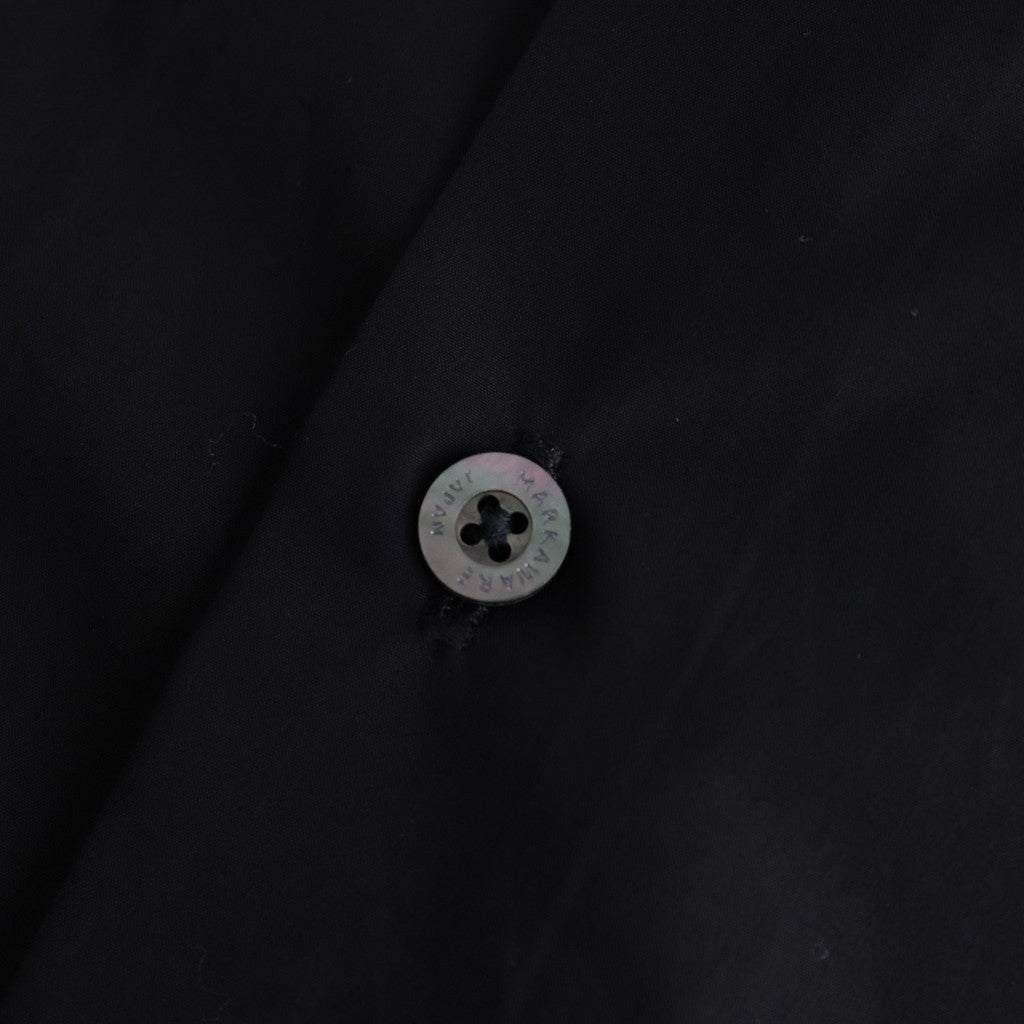 ORGANIC GIZA TYPEWRITER COMFORT FIT SHIRT #BLACK [A24A-09SH01C]