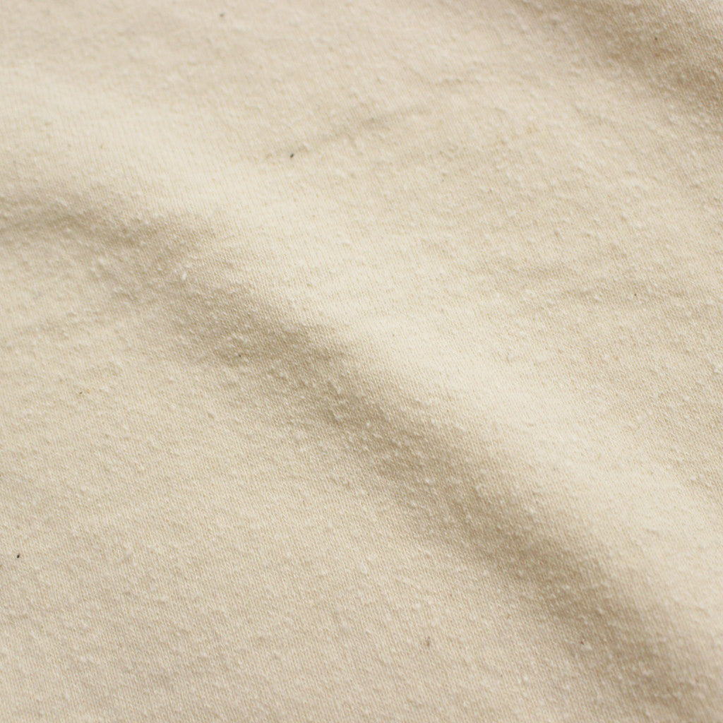 Co/Silk Nep Baseball Raglan Tee #Ivory-BODY×DarkGreen [BHS24S022]