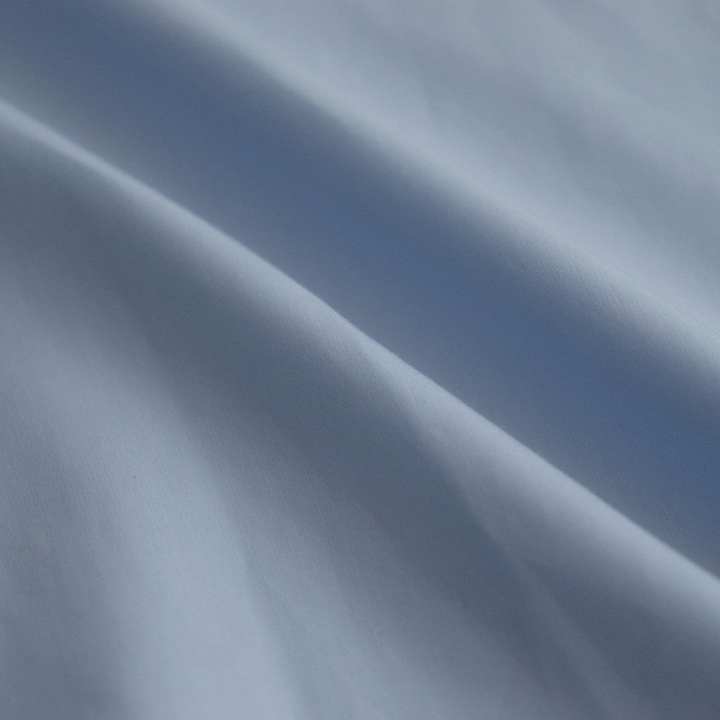 ORGANIC GIZA TYPEWRITER COMFORT FIT SHIRT #SAX BLUE [A24A-09SH01C]