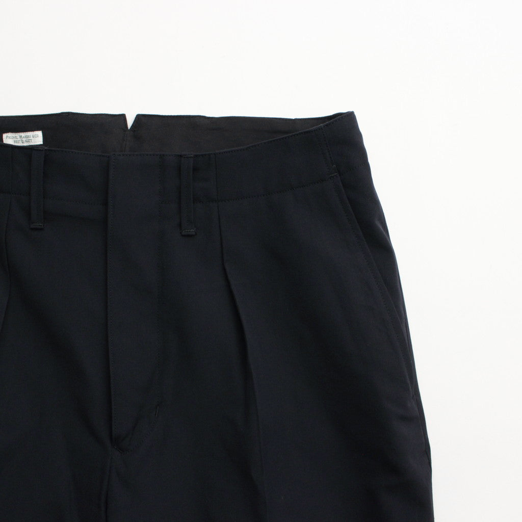 C/W NAVAL TROUSERS #INK NAVY [PMAR-PT02]