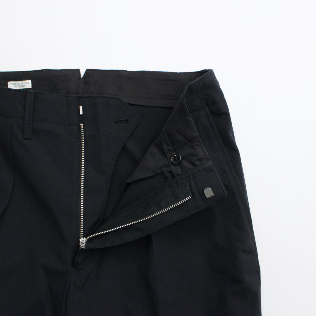 C/W NAVAL TROUSERS #INK NAVY [PMAR-PT02]