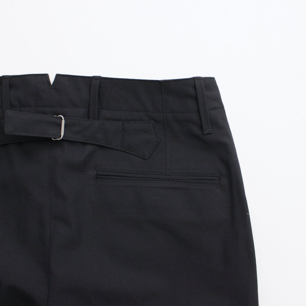 C/W NAVAL TROUSERS #INK NAVY [PMAR-PT02]