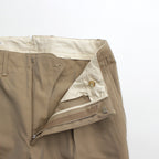C/W NAVAL TROUSERS #K.BEIGE [PMAR-PT02]