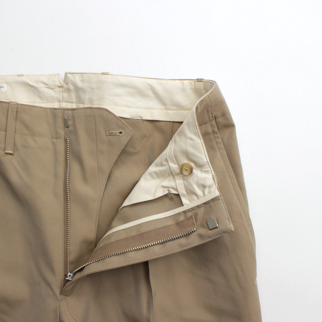 C/W NAVAL TROUSERS #K.BEIGE [PMAR-PT02]