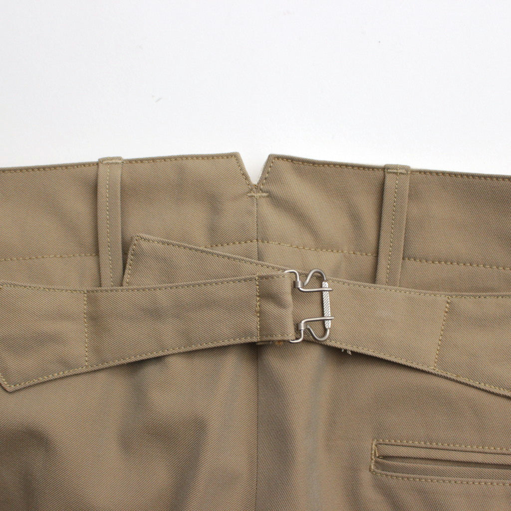 C/W NAVAL TROUSERS #K.BEIGE [PMAR-PT02]
