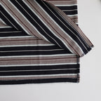 BORDER LS TOP #NAVY×BROWN [PMAR-CL02]