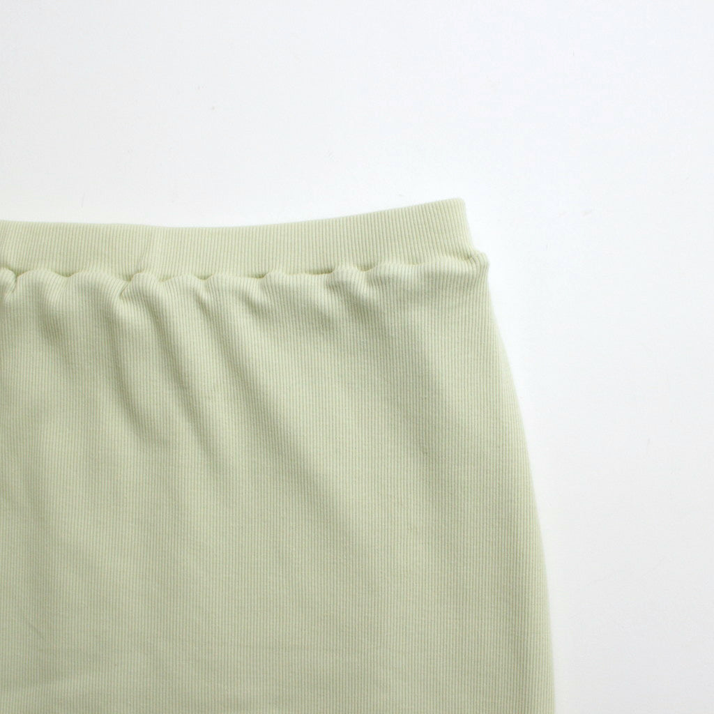 Soft Cotton RIB Skirt #MintGrey [BHSW24S15]