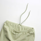 Soft Cotton RIB Skirt #MintGrey [BHSW24S15]