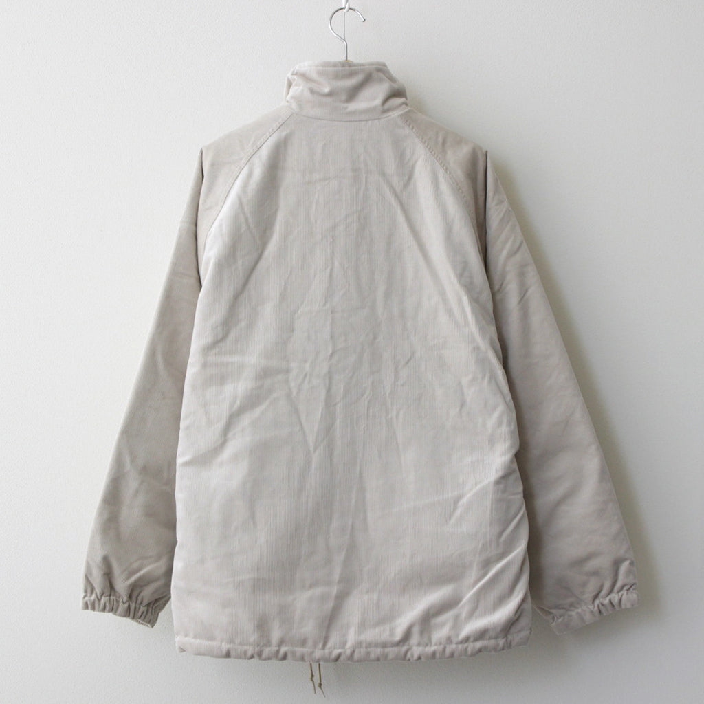 Corduroy Field Reversible Jacket #Stone [NY2366N]