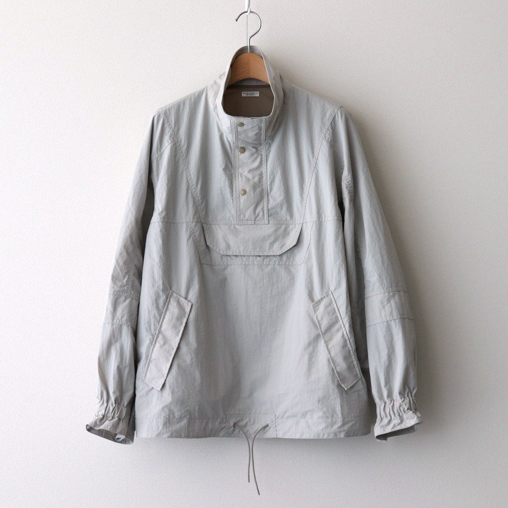 NYLON CLOTH SNOW ANORAK #SNOW GRAY [PMAS-SJ01]