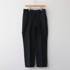 OFFICER TROUSERS REGULAR #INK BLACK [PM-402]
