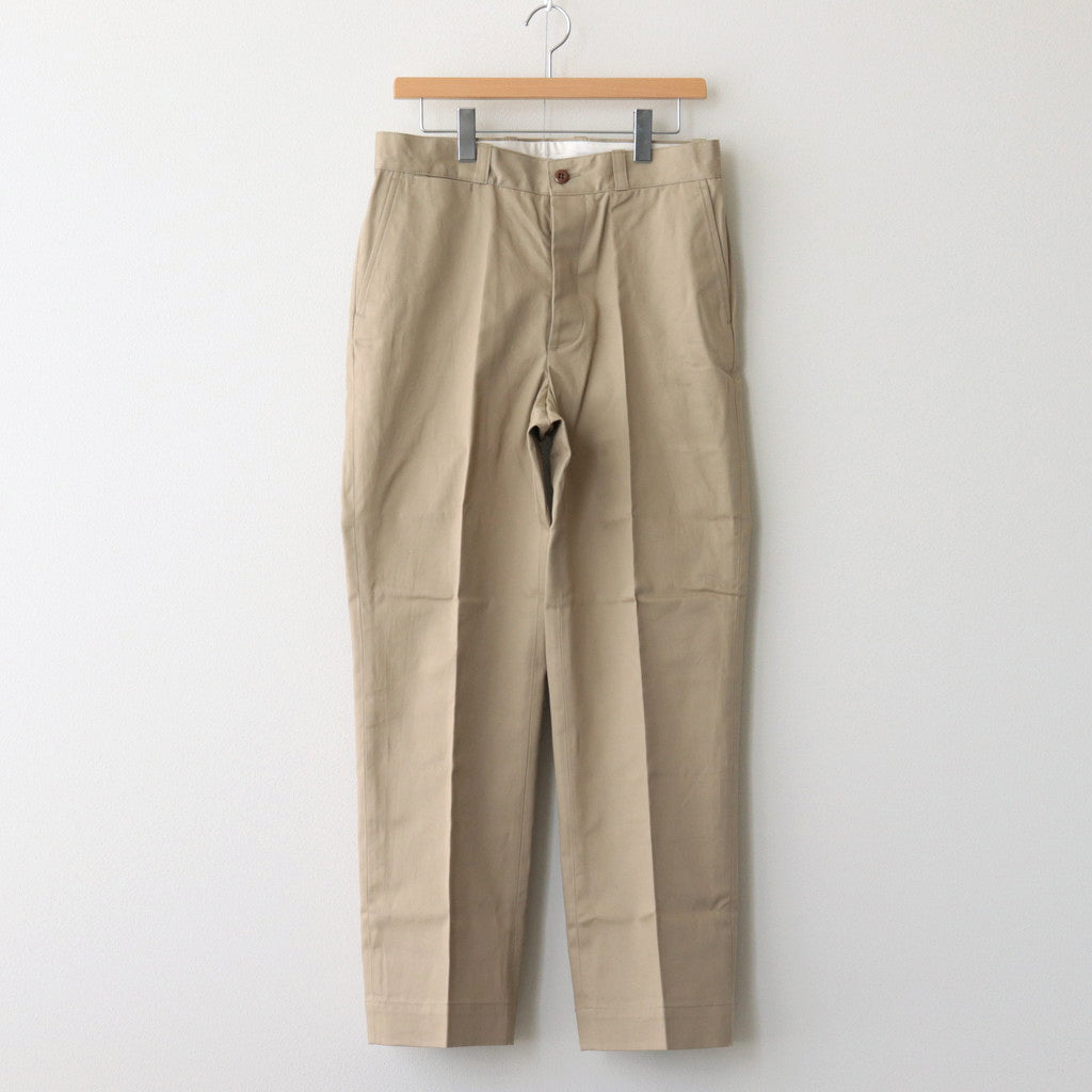 OFFICER TROUSERS REGULAR #KHAKI BEIGE [PM-402]