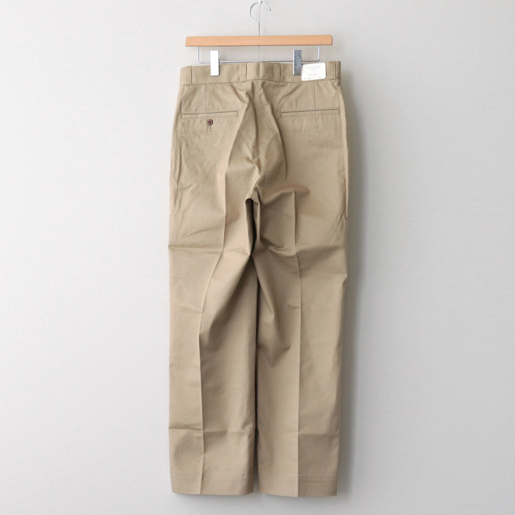 OFFICER TROUSERS REGULAR #KHAKI BEIGE [PM-402]