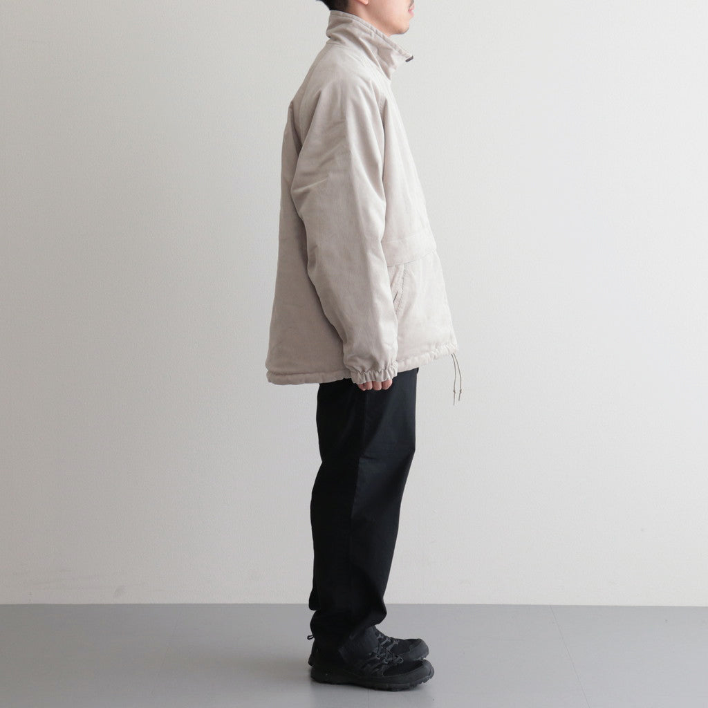 Corduroy Field Reversible Jacket #Stone [NY2366N]