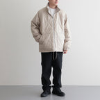 Corduroy Field Reversible Jacket #Stone [NY2366N]