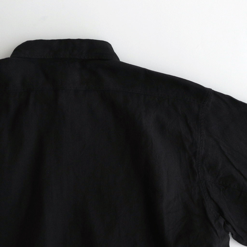 C/L HALF ZIP LS SHIRT #GRAPHITE [PMAS-LS02]