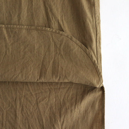 C/L HALF ZIP LS SHIRT #KHAKI BEIGE [PMAS-LS02]