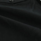 OFFICER TROUSERS WIDE #INK BLACK [PM-401]