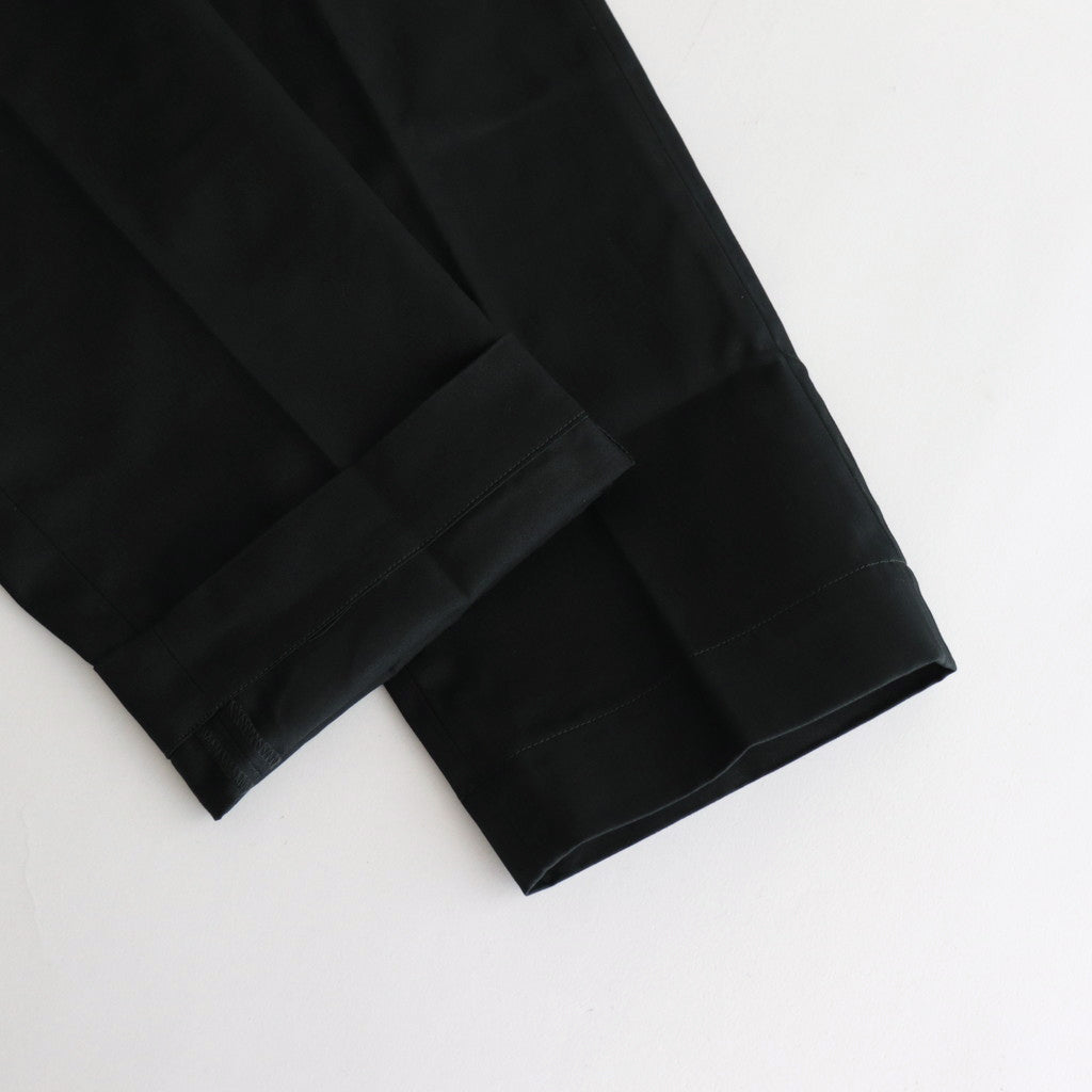 OFFICER TROUSERS REGULAR #INK BLACK [PM-402]