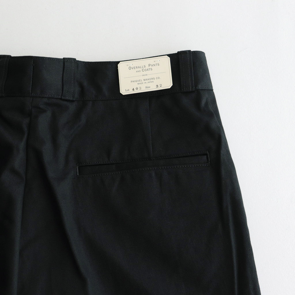 OFFICER TROUSERS REGULAR #INK BLACK [PM-402]