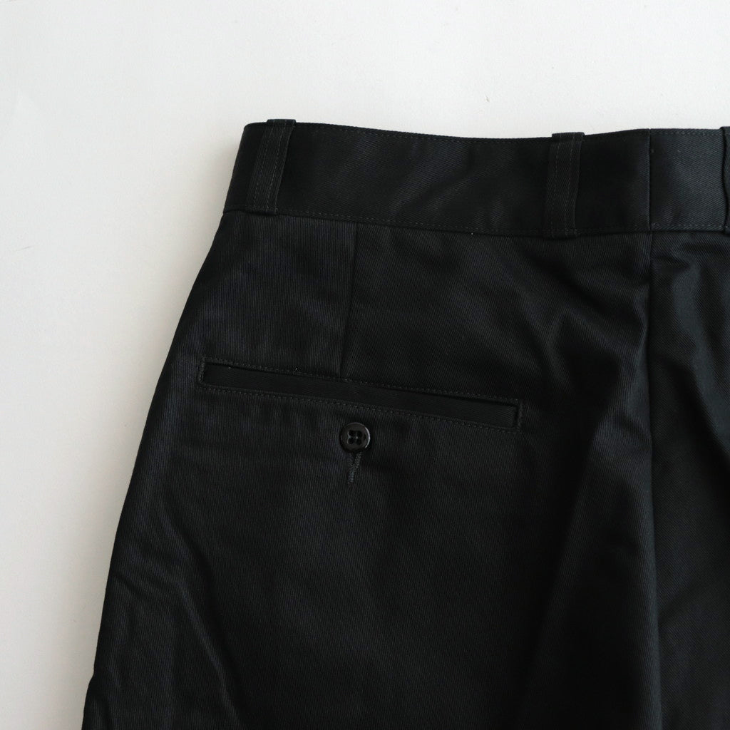OFFICER TROUSERS REGULAR #INK BLACK [PM-402]