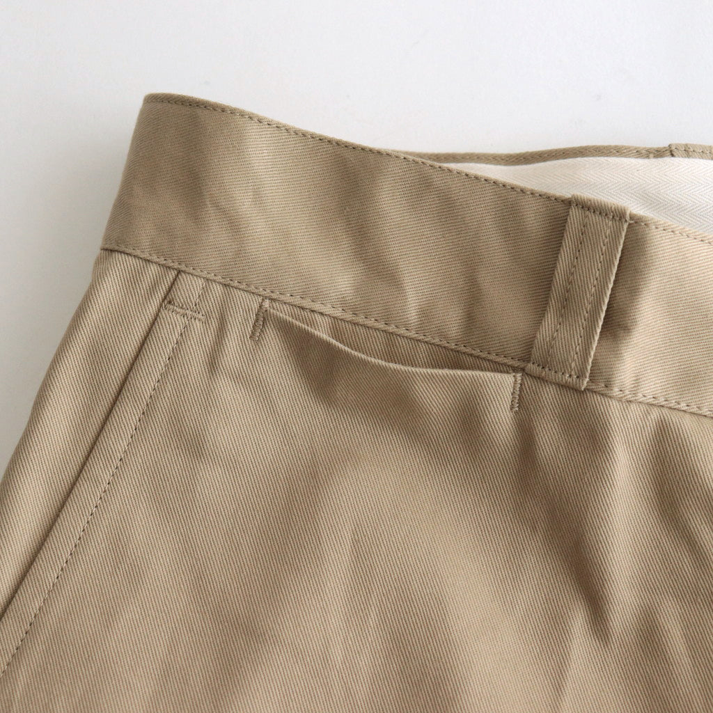 OFFICER TROUSERS REGULAR #KHAKI BEIGE [PM-402]