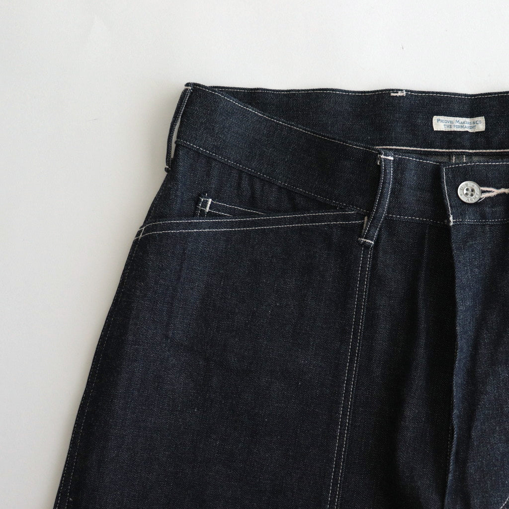 MIL DENIM FATIGUE TROUSERS #INDIGO [PM-PTM35]