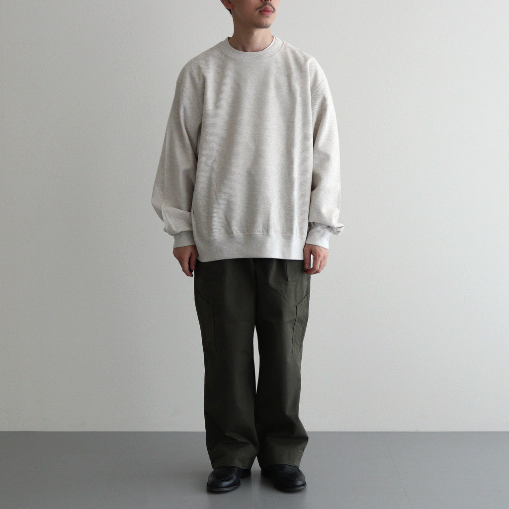 CHINO CLOTH FLIGHT TROUSERS #FOREST [PMAS-PT02]