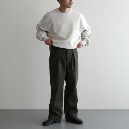 CHINO CLOTH FLIGHT TROUSERS #FOREST [PMAS-PT02]