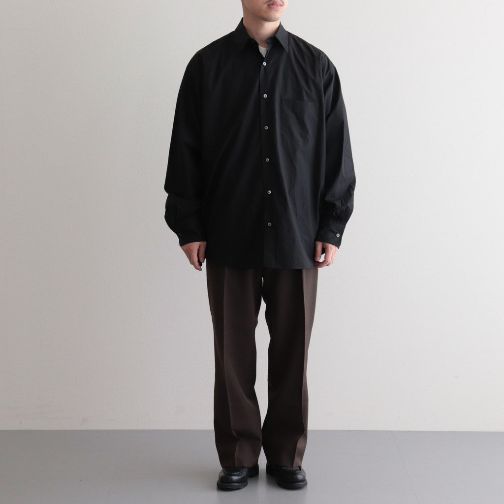 COMFORT FIT SHIRTS #BLACK [A23C-20SH01C]