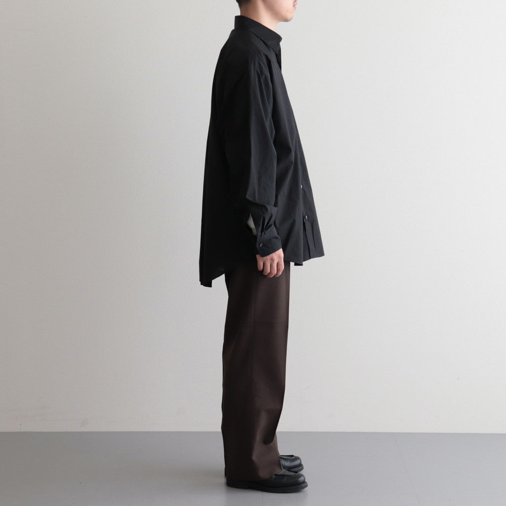COMFORT FIT SHIRTS #BLACK [A23C-20SH01C]