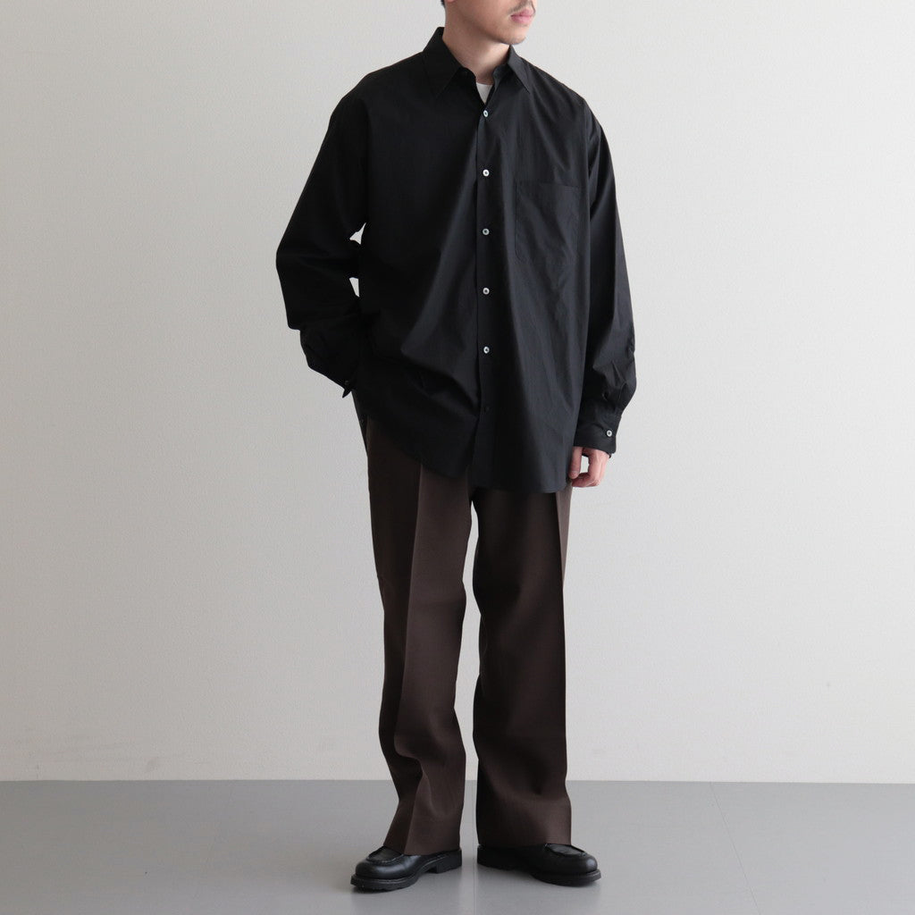 COMFORT FIT SHIRTS #BLACK [A23C-20SH01C]