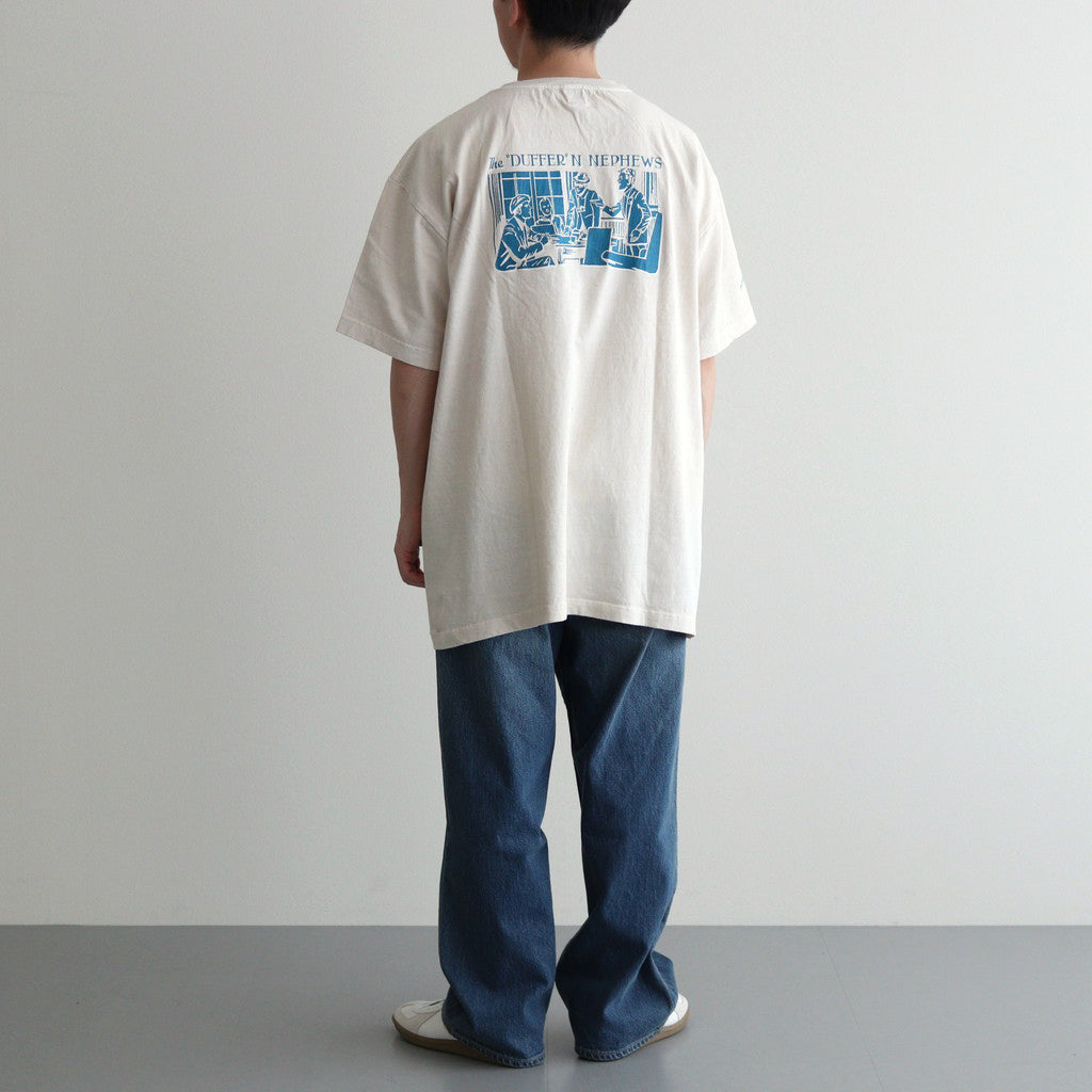 MATEUS / マテウス（プリント Tee S/S） #IVORY [DN-1201C3]