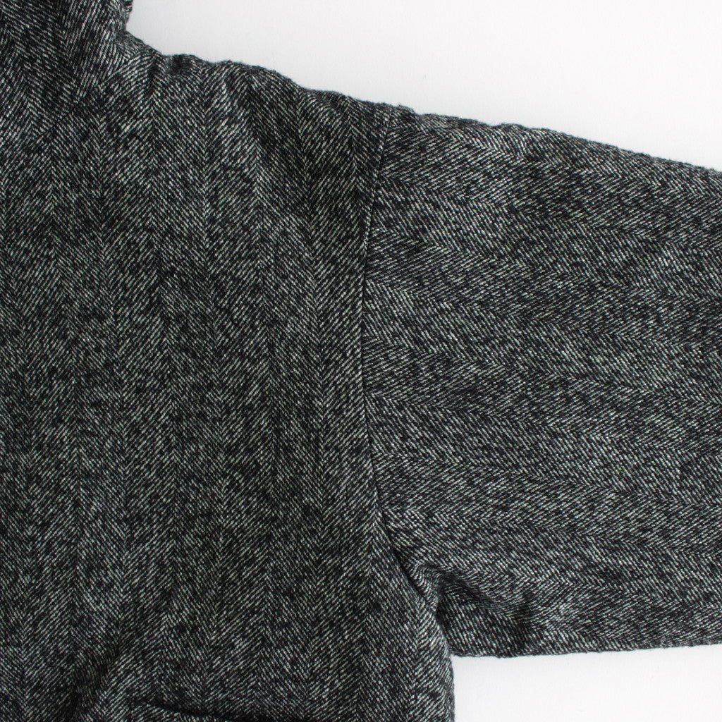 最終値‼️ Cotton-blend Blelted tweed Jacket