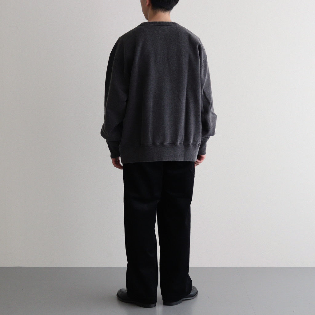 MORAY / Moray (Sweat crew neck shirt) #CHARCOAL [DN-1102C3]