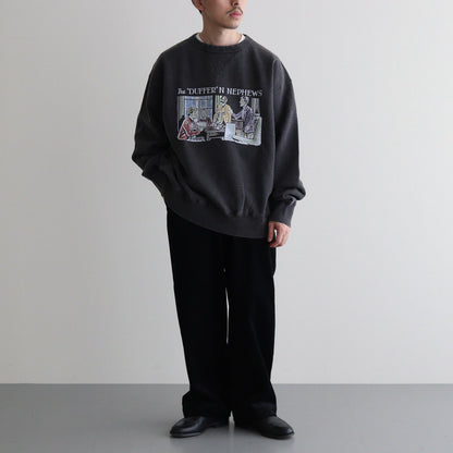 MORAY / Moray (Sweat crew neck shirt) #CHARCOAL [DN-1102C3]