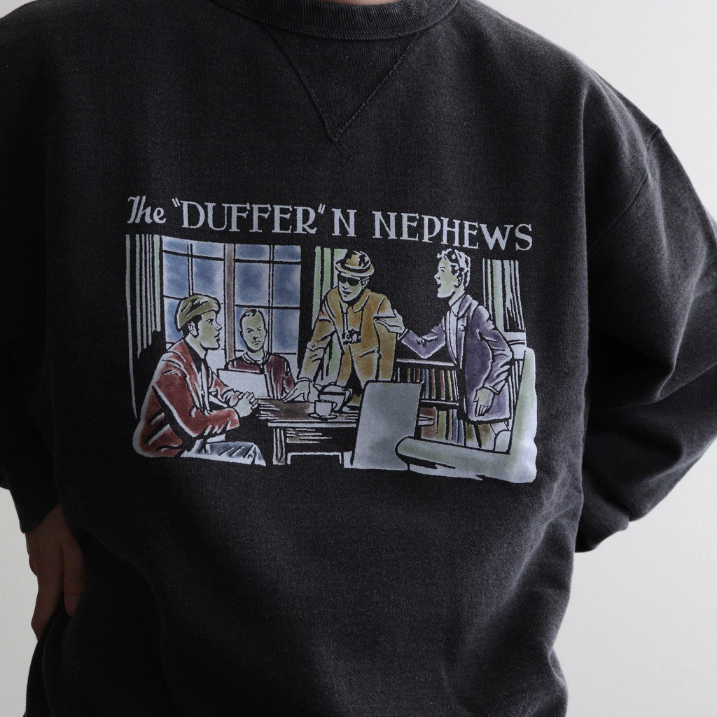 The DUFFER N NEPHEWS MORAY CHARCOAL