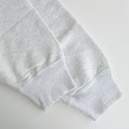 PRINT Sweat Crew-neck P/O Big #HeatherWhite×IT-M [bROOTS23F26P]