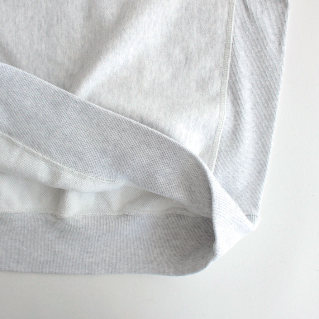 PRINT Sweat Crew-neck P/O Big #HeatherWhite×IT-M [bROOTS23F26P]
