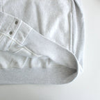 Soft&Hard Sweat Snap Cardigan #HeatherWhite [bROOTS23F25]